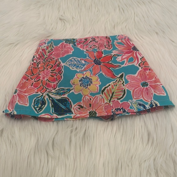 J. Bailey Girls Ocean Floral Print Skort - Picture 1 of 7